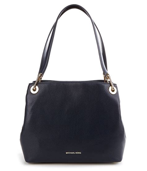 michael kors raven tote black|Michael Kors raven large tote.